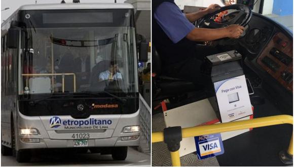 Actualmente las tarjetas contactless de Visa ya pueden ser utilizadas en algunas empresas de transporte público privadas, como El Rápido; como se muestra en la imagen a la derecha.