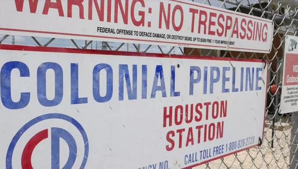 Instalaciones de Colonial Pipeline en Pasadena, Texas, el 10 de mayo de 2021. (Foto: AFP)
