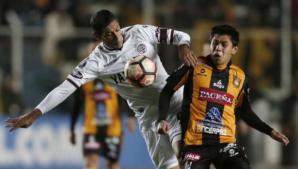 The Strongest perdió 1-0 ante Lanús en Bolivia por la Copa Libertadores 2017. (Foto: Agencias)