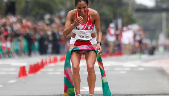 Gladys Tejeda consigue récord sudamericano. (Foto: Reuters)