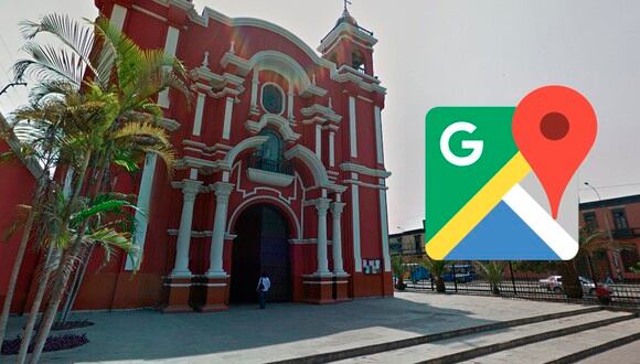 Este 30 de agosto puedes recorrer la iglesia de Santa Rosa de Lima gracias a Google Maps y sin salir de casa. (Foto: Google)