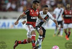 Con Trauco: Flamengo empató 0-0 ante Vasco da Gama por el Brasileirao