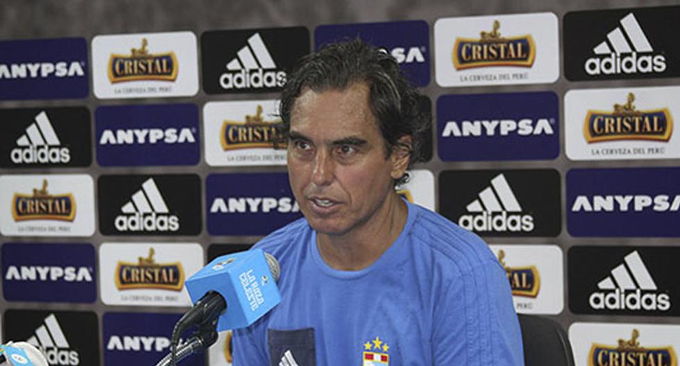 Chemo del Solar estuvo conforme con el último partido de Sporting Cristal en la Copa Libertadores.