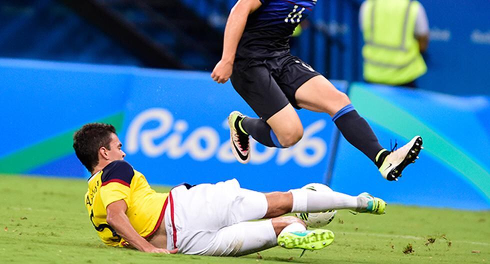 Colombia tenía una comoda ventaja para sumar su primera victoria en Río 2016. Sin embargo, Japón empujó hasta el final y logró un heroico empate por el Grupo B. (Foto: Getty Images)