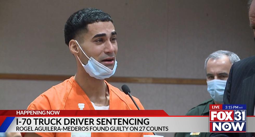Hispanic trucker sentenced to 110 years in jail for fatal accident with 4 deaths in the US
