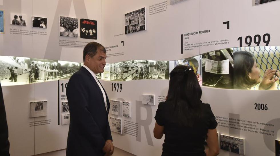 El presidente de Ecuador, Rafael Correa, inaugur&oacute; el lunes un museo en la casa de gobierno en Quito con obsequios que recibi&oacute; durante su mandato. (Foto:AFP)