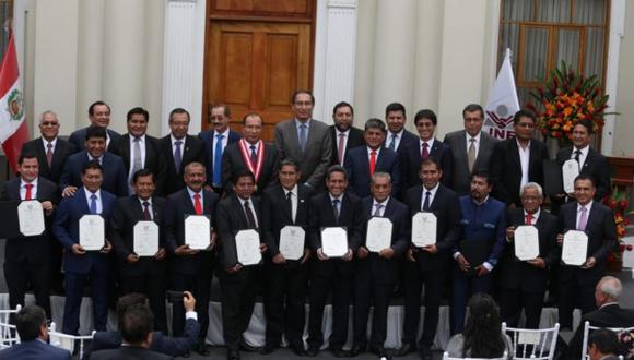 La ANRG se pronunció tras el anuncio el presidente Martín Vizcarra de presentar cuestión de confianza al Legislativo. (Foto: GEC)