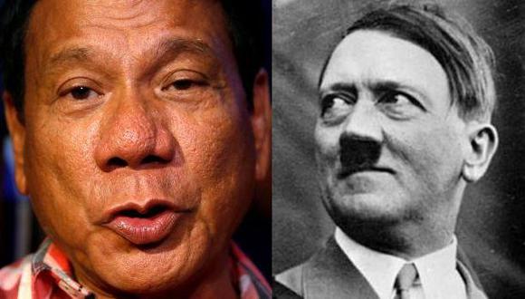 Presidente filipino pide perdón por compararse con Hitler