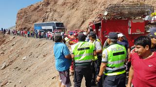 Arequipa: concluyó la recuperación de cuerpos tras caída de bus