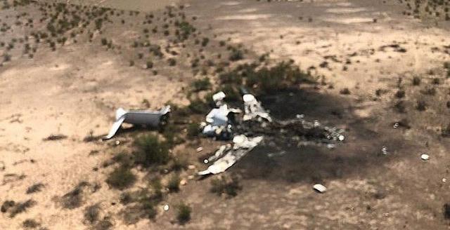 Coahuila: Encuentran en México los restos de un avión privado que desapareció cuando volaba desde Las Vegas a Monterrey. (EFE).