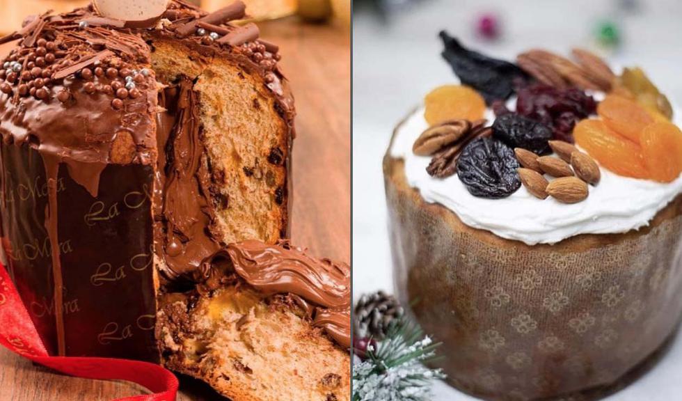 ¡Diciembre es el mes de los panetones! En toda mesa peruana no debe faltar un delicioso pavo, una taza de chocolate y un panetón, sino no se celebra una Navidad a lo grande. Si bien es cierto hay una gran variedad de panetones en el Perú para todos los gustos. Algunos pueden ser clásicos solo con frutas confitadas y otros que endulzan más el paladar, por ejemplo, con nutella o manjar. En la siguiente galería, te mostramos algunas opciones de panetones que puedes encontrar en Lima. (Foto: Composición /IG)