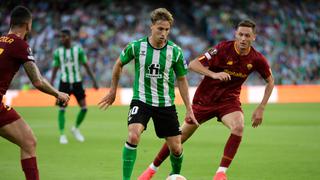 Betis y Roma igualaron por la UEFA Europa League