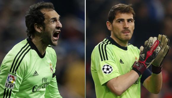 La disyuntiva en el arco del Madrid: ¿Diego López o Casillas?