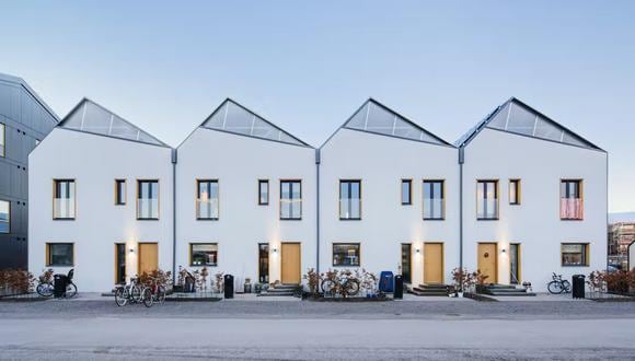 El diseño de estas viviendas ha sido pensado para aprovechar la energía solar. (Foto: streetmonkeyarchitects /  Instagram)