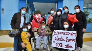 Cajamarca: anciano de 103 años que participó en la guerra peruano-ecuatoriana superó el coronavirus