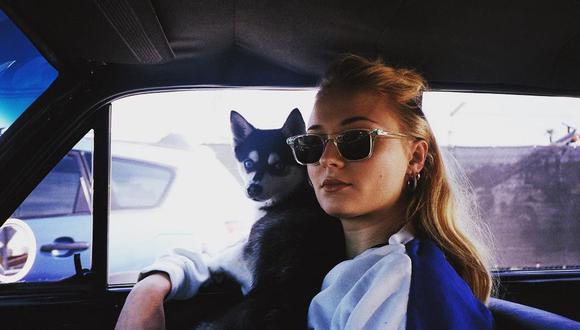 Sophie Turner rompe en llanto tras la muerte de su perro ‘Waldo’. (Foto: @sophieturner)