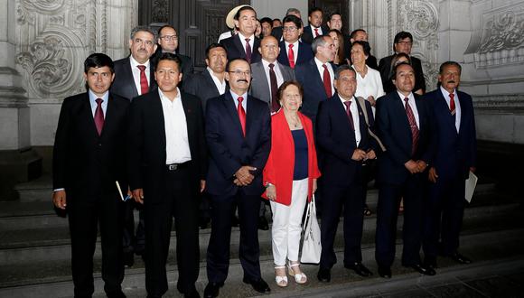 La bancada de Acción Popular es la que más iniciativas legislativas ha firmado. (Foto: César Bueno)