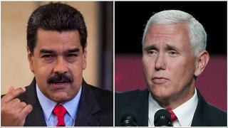 Maduro llama "culebra venenosa" a Mike Pence, vicepresidente de EE.UU.