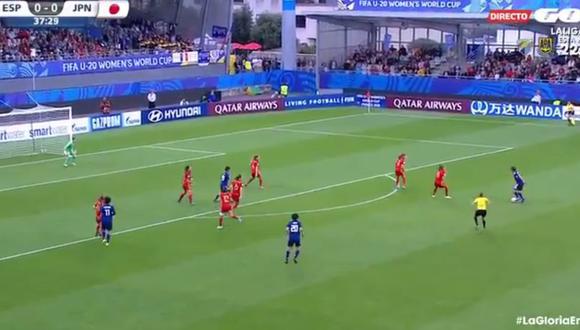 España vs. Japón EN VIVO: el golazo de Miyazawa para el 1-0 de asiáticas | VIDEO