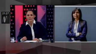Giulliana Loza: Interrogatorio a Montesinos "es parte de todo el show" del fiscal Pérez