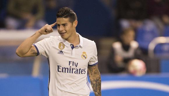 Carlo Ancelotti quiere a James Rodríguez en el Everton. El equipo azul puede pagar 50 millones de euros por el ex Bayern de Múnich. | Foto: AP