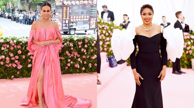 MET Gala 2019. Entre las primeras famosas en asistir al  evento estuvieron Alicia Quarles y Keltie Knight. Fotos: HBO.