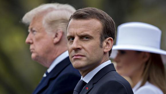 Emmanuel Macron: Charlar con Donald Trump es como las salchichas, mejor no saber qué hay dentro. (Foto: Blloomberg)