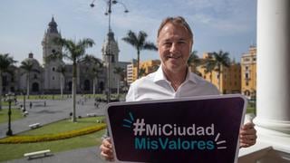 Municipalidad de Lima lanza campaña para promover valores en la ciudad