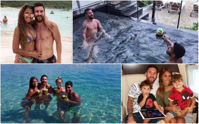 Lionel Messi terminó sus vacaciones y regresó a Barcelona. En esta galería mira las mejores postales que dejó la luna de miel del crack al lado de su bella esposa Antonella Roccuzzo. (Foto: Instagram)