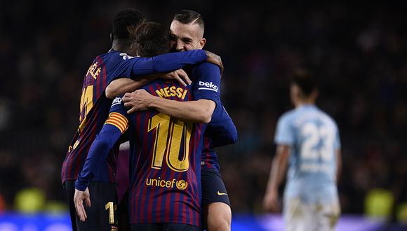 Barcelona se afianza en la cima de LaLiga Santander. | AFP