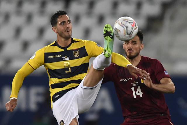 Ecuador vs .Venezuela jugaron por Copa América 2021. Foto: AFP