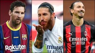 Lionel Messi, Sergio Ramos y los jugadores que podrán negociar su futuro a partir de este inicio del 2021 | FOTOS