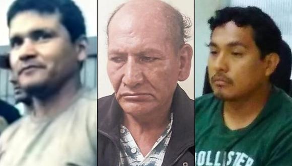 Pedro Pablo Nakada, Domingo Norabuena y Huber Chacara Castro han protagonizado una serie de crímenes que aterrorizaron Lima.