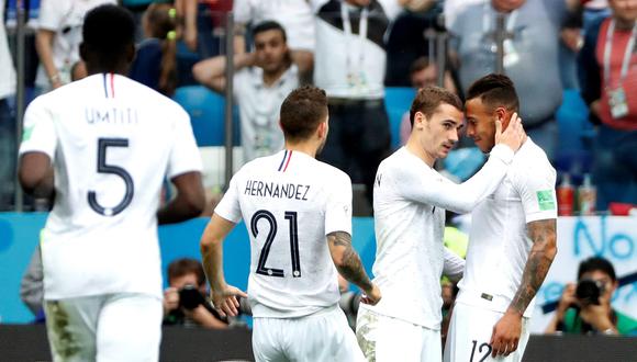 El francés Antoine Griezmann no celebró su gol ante Uruguay, país del cual se ha confesado seguidor y hasta tiene sus costumbres. (Video: Autor: FIFA / Fuente: Latina. Foto: EFE)