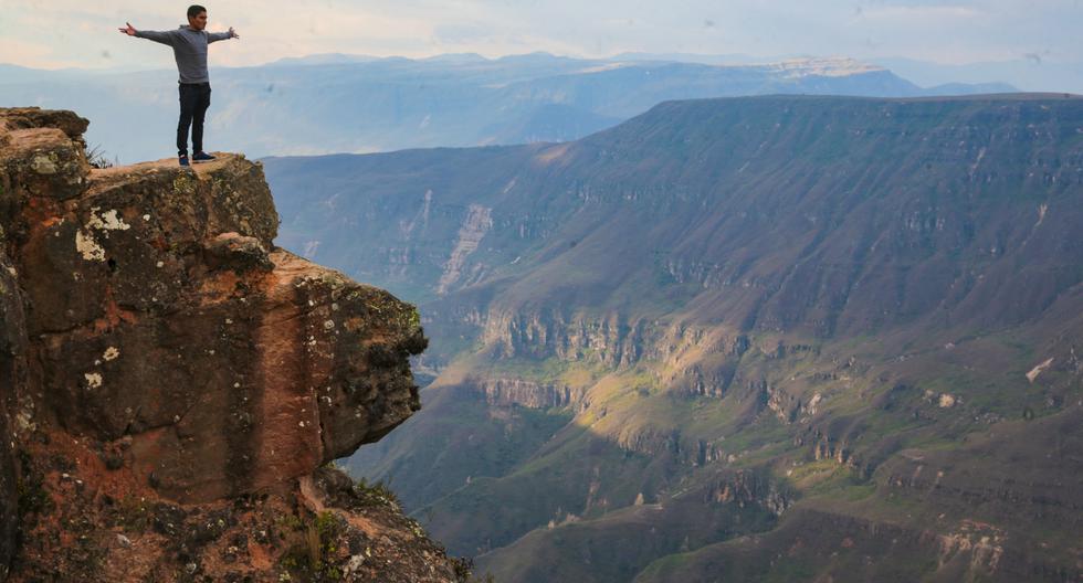 Con cerca de mil metros de profundidad, el cañón del Sonche ofrece una vista incomparable. (Fotos: Alonso Chero)