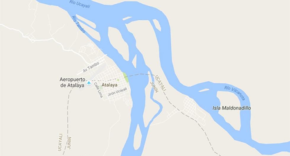 Tres delincuentes asaltaron una embarcación fluvial y se llevaron S/ 90,000 en Ucayali, Perú. (Foto: Google Maps)