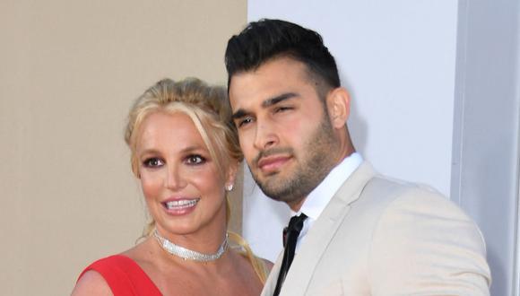 Britney Spears inició su relación con Sam Asghari en 2017. (Foto: Valerie Macon/ AFP)