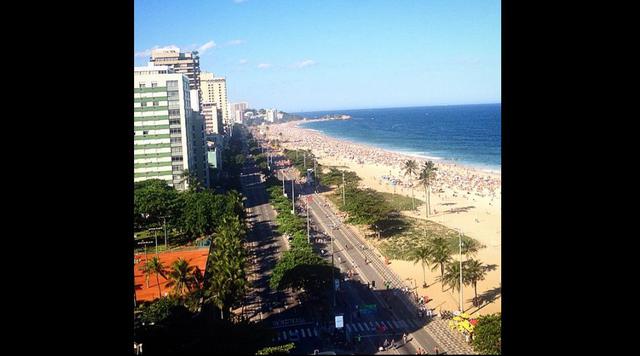 Andrés Wiese y productor de "Asu Mare" la pasan bien en Brasil - 3