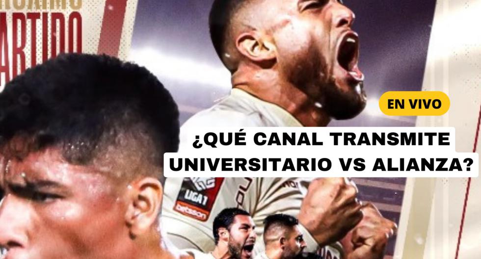 Which channel is broadcasting the first final and where to listen to Universitario vs.  The Lima Alliance?  |  Via GOLPERU, Movistar Channel 14 and Movistar Play |  Answers