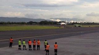 Avión de Lan Perú aterriza de emergencia en Costa Rica