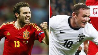 España e Inglaterra lograron el pase directo al Mundial Brasil 2014
