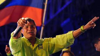 Ecuador: Correa criticó "populismo grotesco" en cierre de campaña electoral