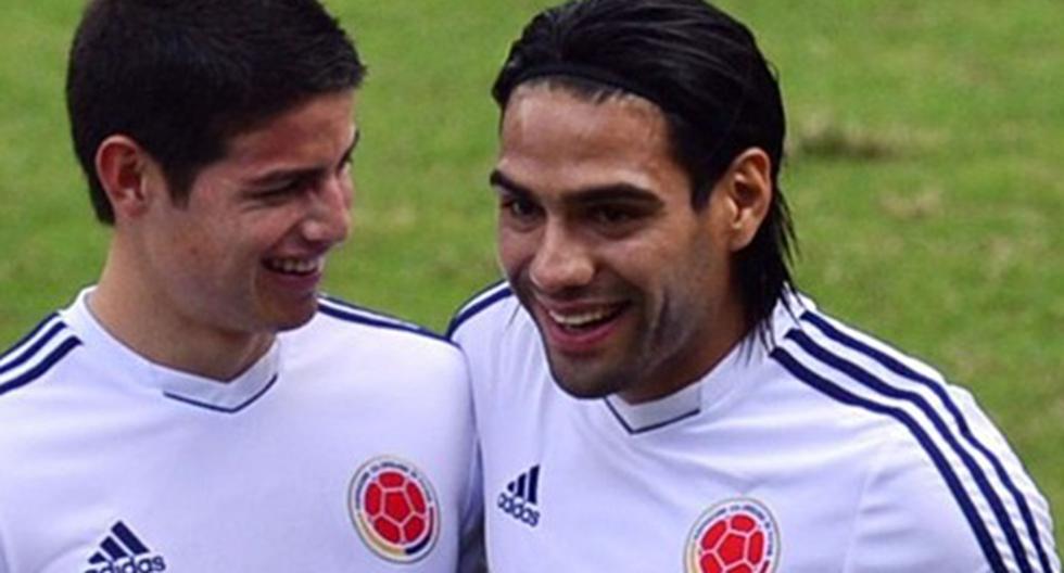 Falcao le desea una rápida recuperación a James Rodríguez. (Foto: Difusión)