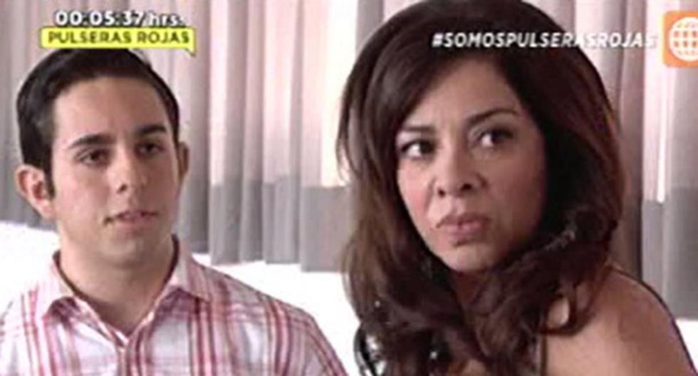 Reina Pachas explota tras conocer la mentira de su hijo Yoni. (Foto: Captura América TV)