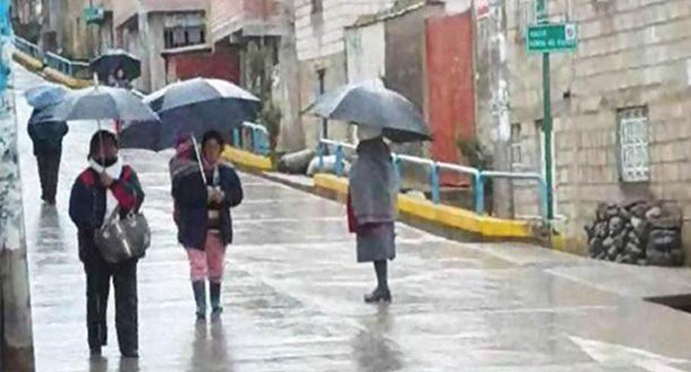 Perú. Habrá lluvias con descargas eléctricas en sierra central y sur, alerta el Senamhi. (Foto: Agencia Andina)