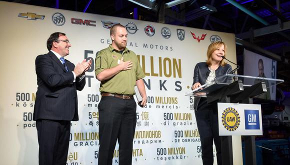 General Motors llegó a los 500 millones de autos fabricados