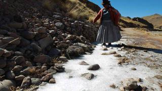 Zonas altas de Puno soportarán heladas entre el martes y el viernes
