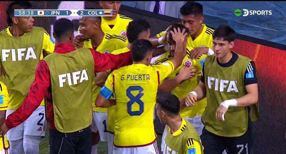 Colombia’s goals against Japan for the Sub 20 World Cup