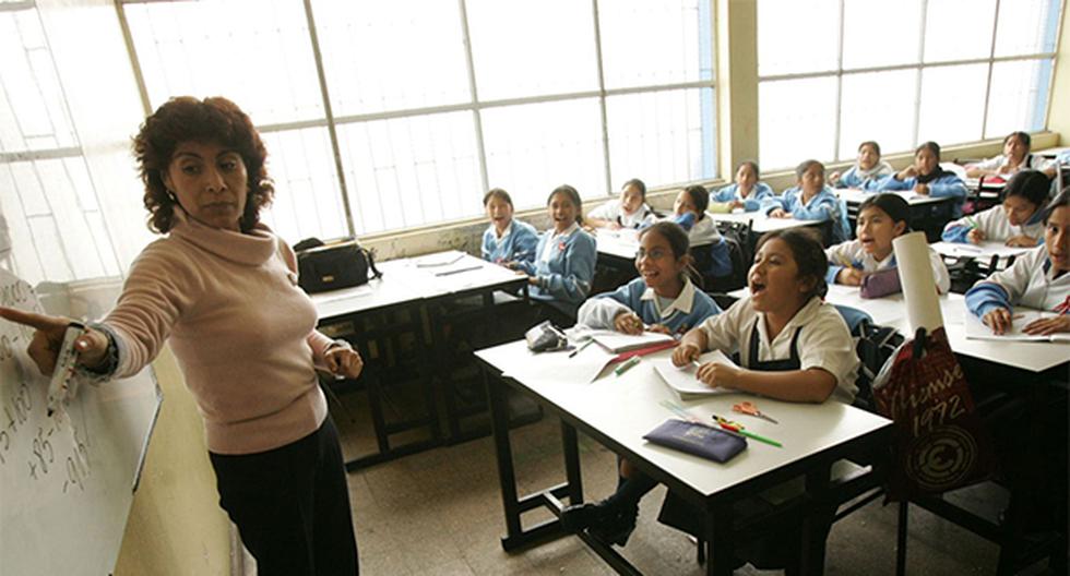 Ministerio de Educación ofrece 300 plazas a Beca de Excelencia Académica para hijos de docentes nombrados. (Foto: Agencia Andina)