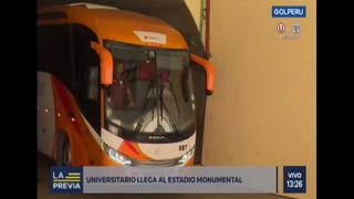 Universitario está en casa: así llegaron los cremas al Monumental para el clásico ante Alianza Lima [VIDEO]
